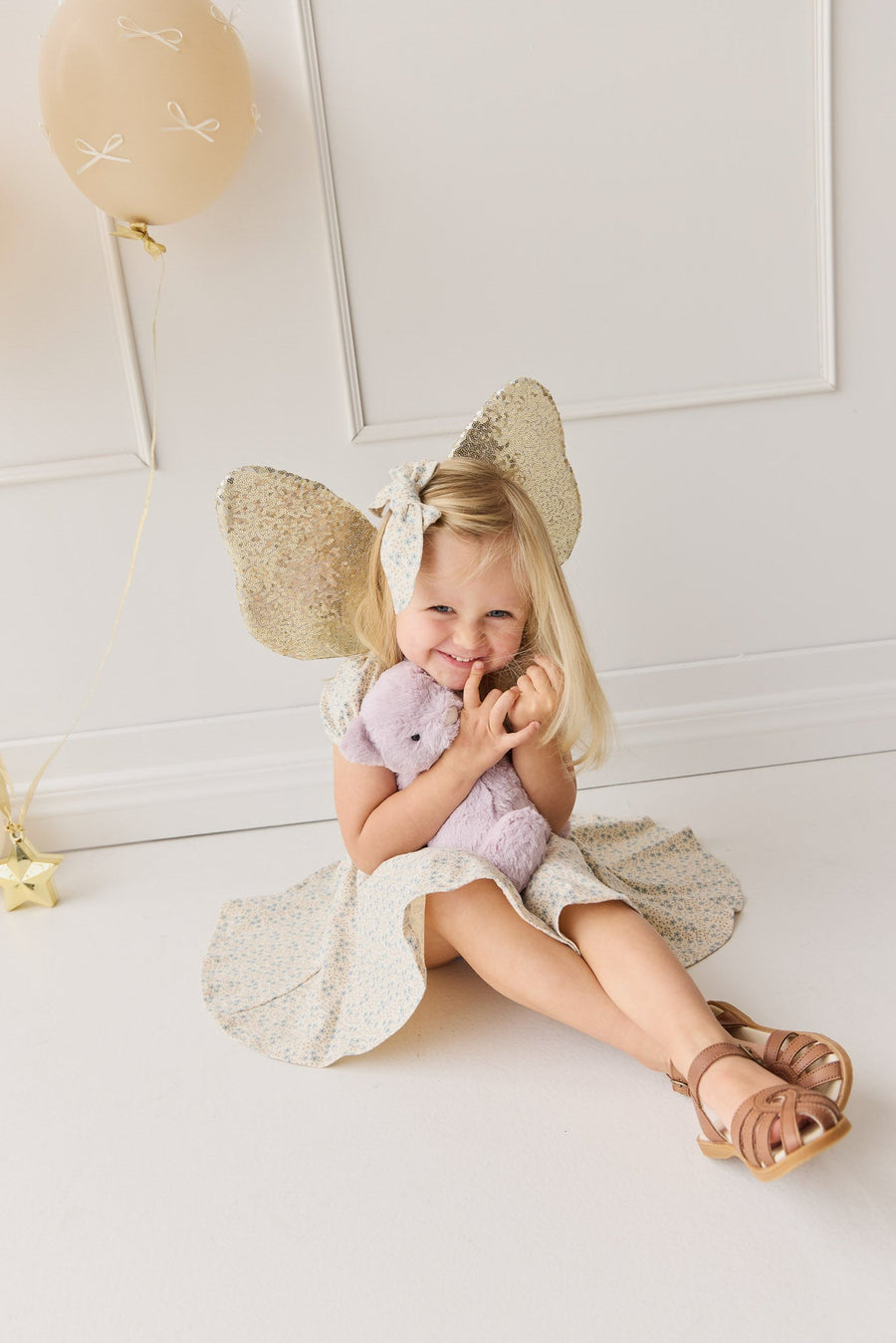 Organic Cotton Meadow Skirt - Adnola Floral Childrens Skirt from Jamie Kay Australia