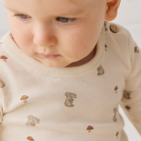 Organic Cotton Fernley Bodysuit - Le Lapin Childrens Bodysuit from Jamie Kay Australia