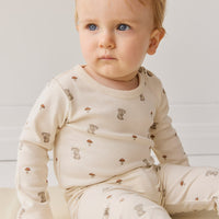 Organic Cotton Fernley Bodysuit - Le Lapin Childrens Bodysuit from Jamie Kay Australia