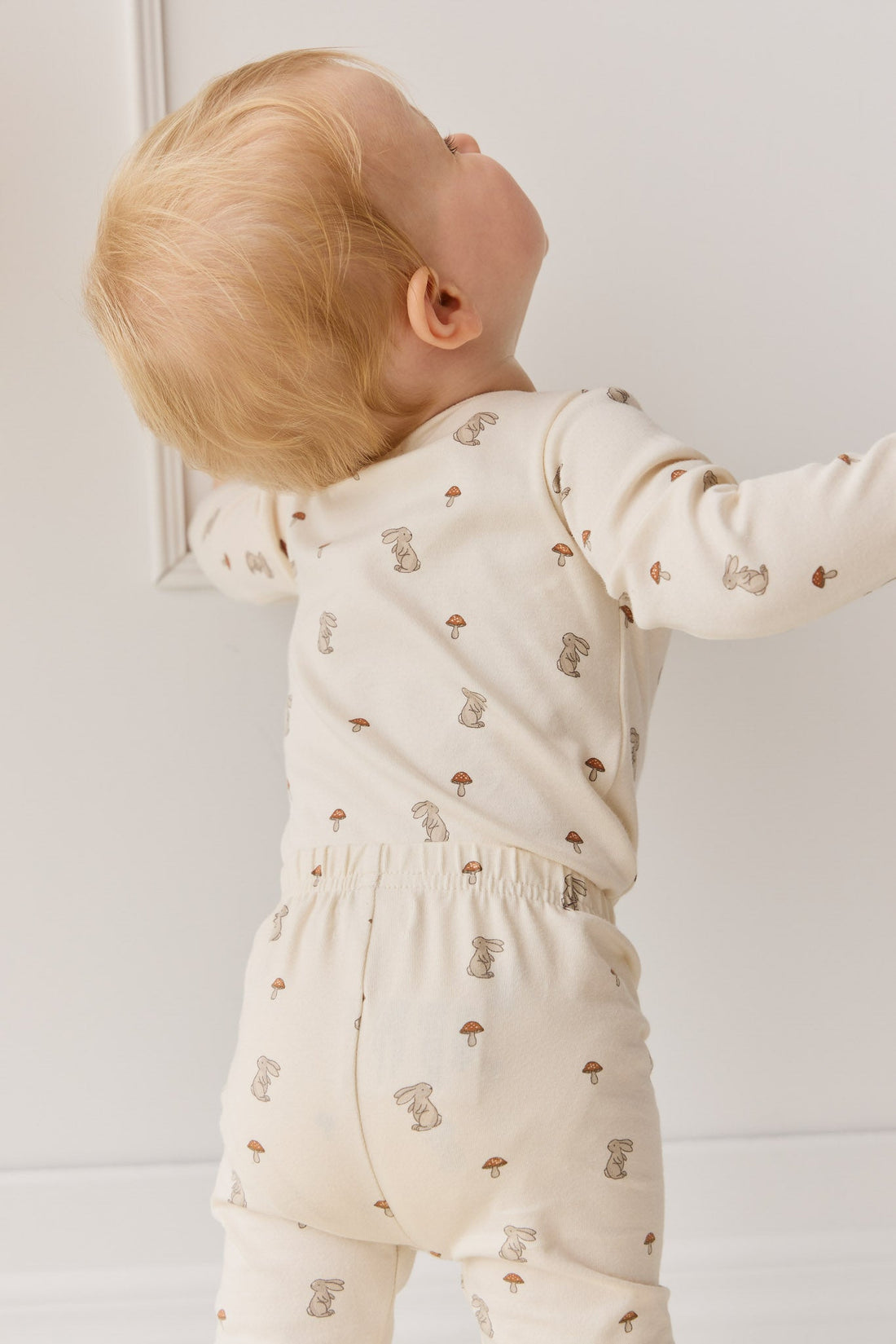 Organic Cotton Fernley Bodysuit - Le Lapin Childrens Bodysuit from Jamie Kay Australia