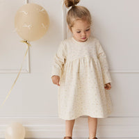 Organic Cotton Charlotte Dress - Briella Whisper Childrens Dress from Jamie Kay Australia