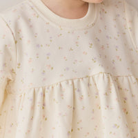 Organic Cotton Charlotte Dress - Briella Whisper Childrens Dress from Jamie Kay Australia