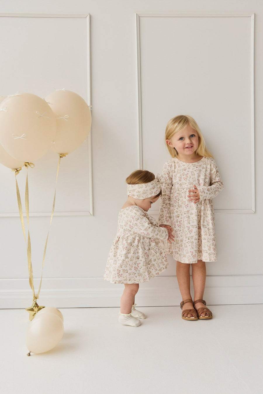 Organic Cotton Pixie Dress - Moons Woolen Ball Childrens Dress from Jamie Kay Australia