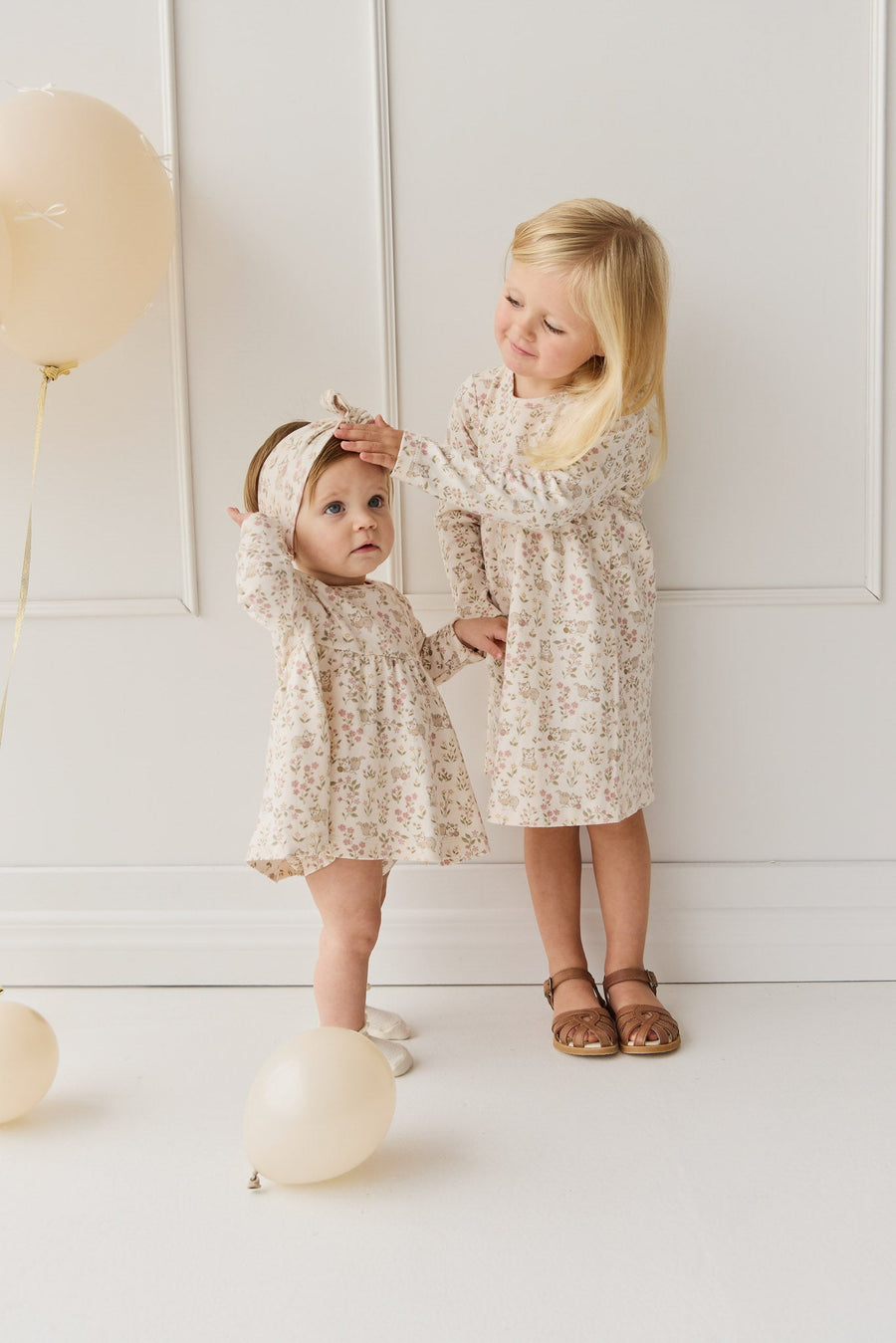 Organic Cotton Sage Top - Moons Woolen Ball Childrens Top from Jamie Kay Australia