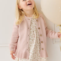 Organic Cotton Pixie Dress - Moons Woolen Ball Childrens Dress from Jamie Kay Australia