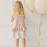 Ava Cardigan - Shell Pink Childrens Cardigan from Jamie Kay Australia