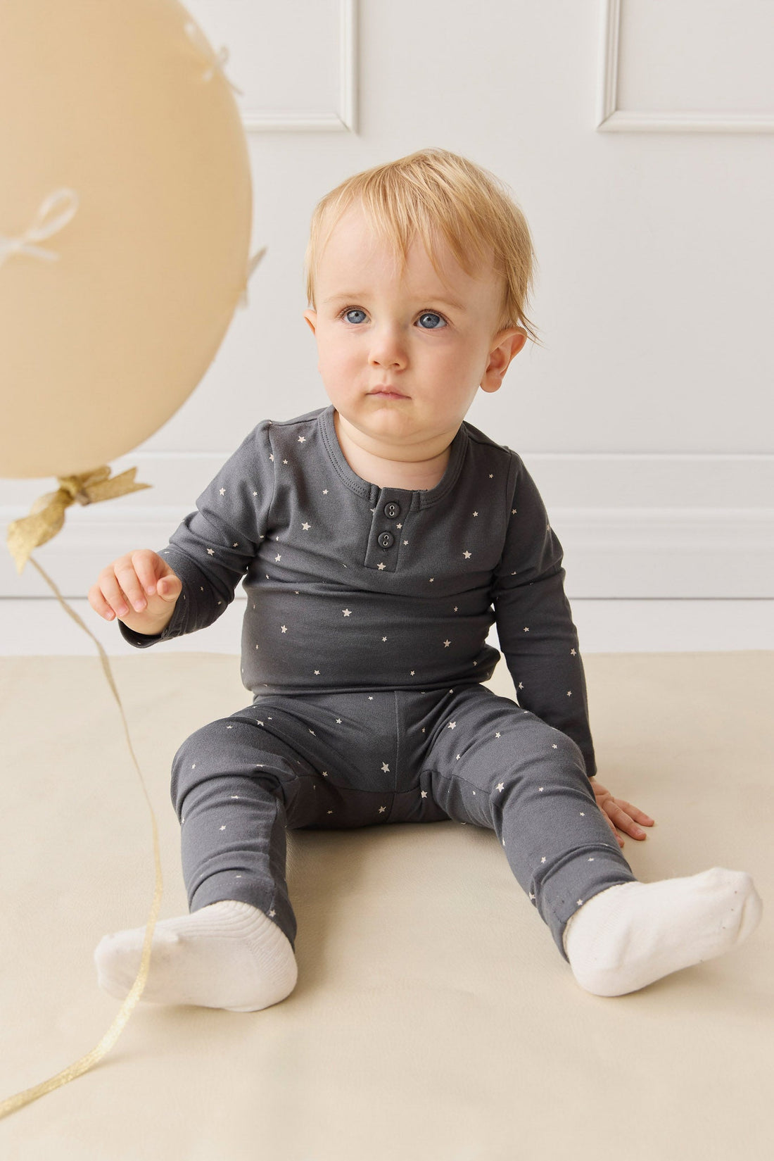 Organic Cotton Modal Legging - Milky Way Icelandic Childrens Legging from Jamie Kay Australia