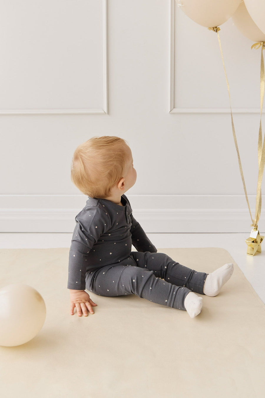 Organic Cotton Modal Legging - Milky Way Icelandic Childrens Legging from Jamie Kay Australia