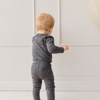 Organic Cotton Modal Legging - Milky Way Icelandic Childrens Legging from Jamie Kay Australia