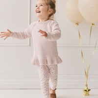 Ava Jumper - Soft Misty Rose Childrens Jumper from Jamie Kay Australia