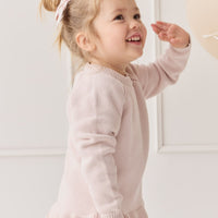 Ava Jumper - Soft Misty Rose Childrens Jumper from Jamie Kay Australia