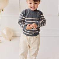 Tristan Jumper - Nautical Blue Childrens Jumper from Jamie Kay Australia