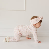 Organic Cotton Everyday Legging - Sweet Pea Floral Childrens Legging from Jamie Kay Australia