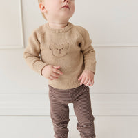 Ethan Jumper - Toffee Marle Childrens Jumper from Jamie Kay Australia