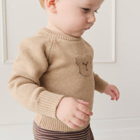 Ethan Jumper - Toffee Marle Childrens Jumper from Jamie Kay Australia