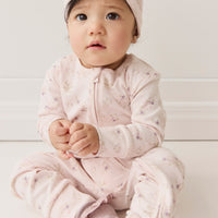 Organic Cotton Frankie Onepiece - Sweet Pea Floral Childrens Onepiece from Jamie Kay Australia