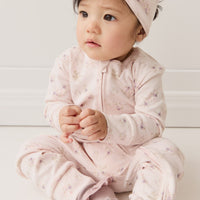 Organic Cotton Frankie Onepiece - Sweet Pea Floral Childrens Onepiece from Jamie Kay Australia