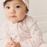 Organic Cotton Frankie Onepiece - Sweet Pea Floral Childrens Onepiece from Jamie Kay Australia