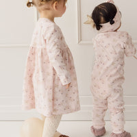 Organic Cotton Frankie Onepiece - Sweet Pea Floral Childrens Onepiece from Jamie Kay Australia