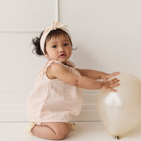 Organic Cotton Muslin Arielle Top - Ballet Pink Childrens Top from Jamie Kay Australia