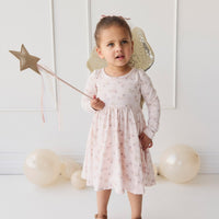 Organic Cotton Tallulah Dress - Sweet Pea Floral Childrens Dress from Jamie Kay Australia