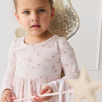 Organic Cotton Tallulah Dress - Sweet Pea Floral Childrens Dress from Jamie Kay Australia