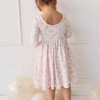 Organic Cotton Tallulah Dress - Sweet Pea Floral Childrens Dress from Jamie Kay Australia