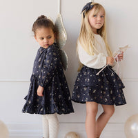 Organic Cotton Heidi Skirt - Bouquet De Fleur Childrens Skirt from Jamie Kay Australia