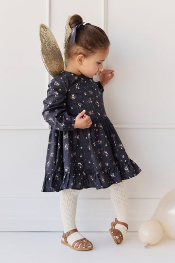 Organic Cotton Louise Dress - Bouquet De Fleur Childrens Dress from Jamie Kay Australia