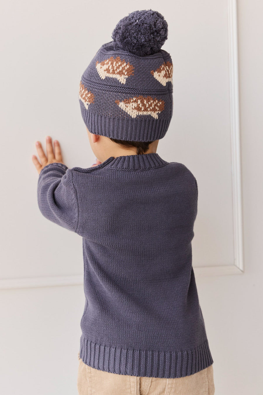 Timothy Jumper - Ink Childrens Jumper from Jamie Kay Australia