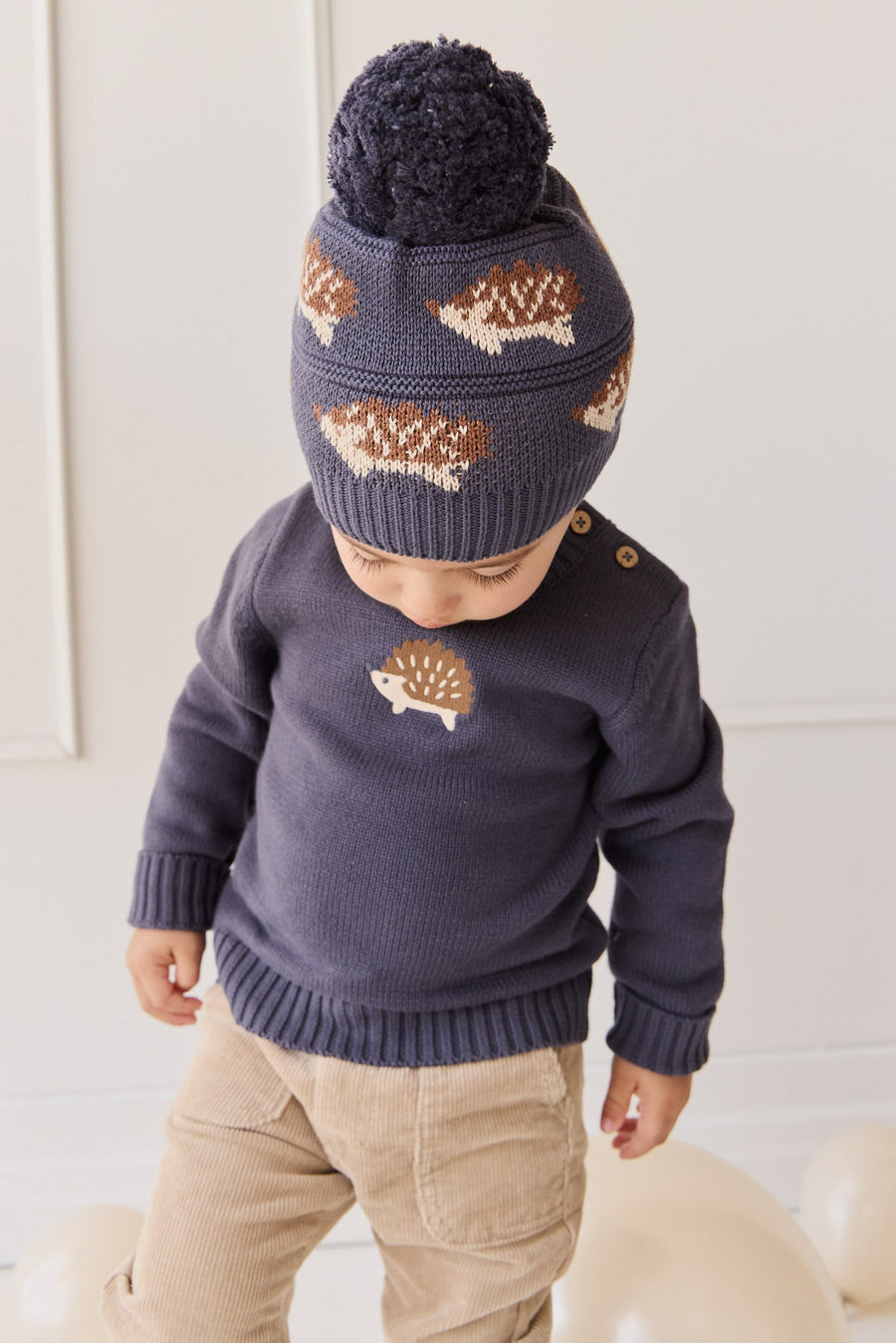 Timothy Jumper - Ink Childrens Jumper from Jamie Kay Australia