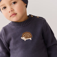 Timothy Jumper - Ink Childrens Jumper from Jamie Kay Australia