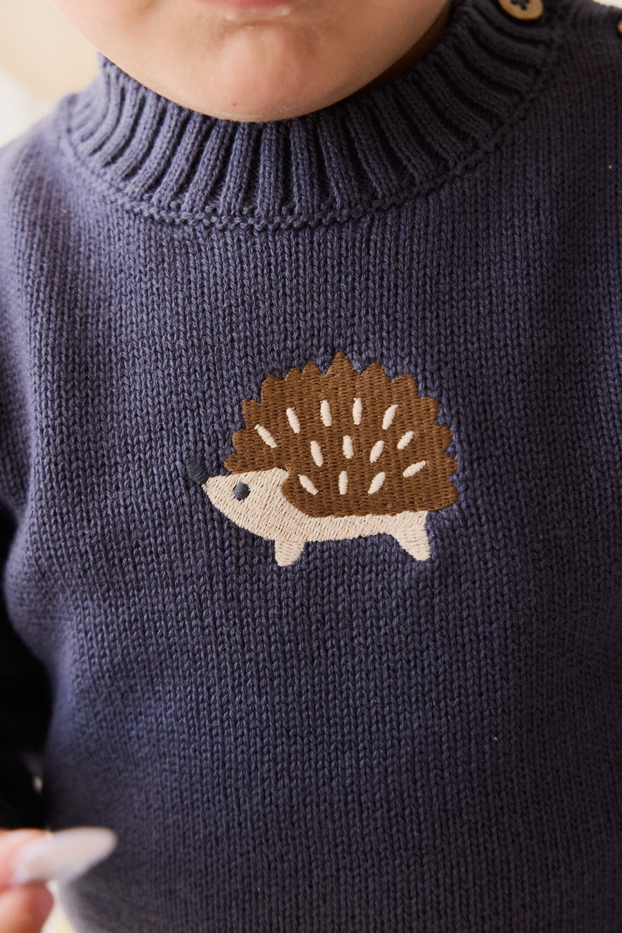 Timothy Jumper - Ink Childrens Jumper from Jamie Kay Australia