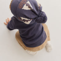 Hugo Hat - Ink Childrens Hat from Jamie Kay Australia