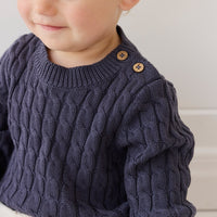 Joseph Jumper - Ink Childrens Jumper from Jamie Kay Australia