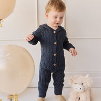 Benjamin Onepiece - Nautical Blue Childrens Onepiece from Jamie Kay Australia