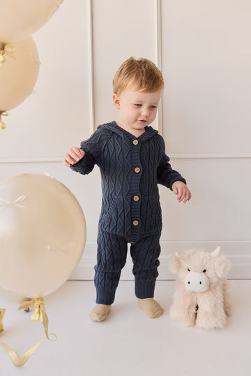 Benjamin Onepiece - Nautical Blue Childrens Onepiece from Jamie Kay Australia