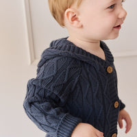 Benjamin Onepiece - Nautical Blue Childrens Onepiece from Jamie Kay Australia