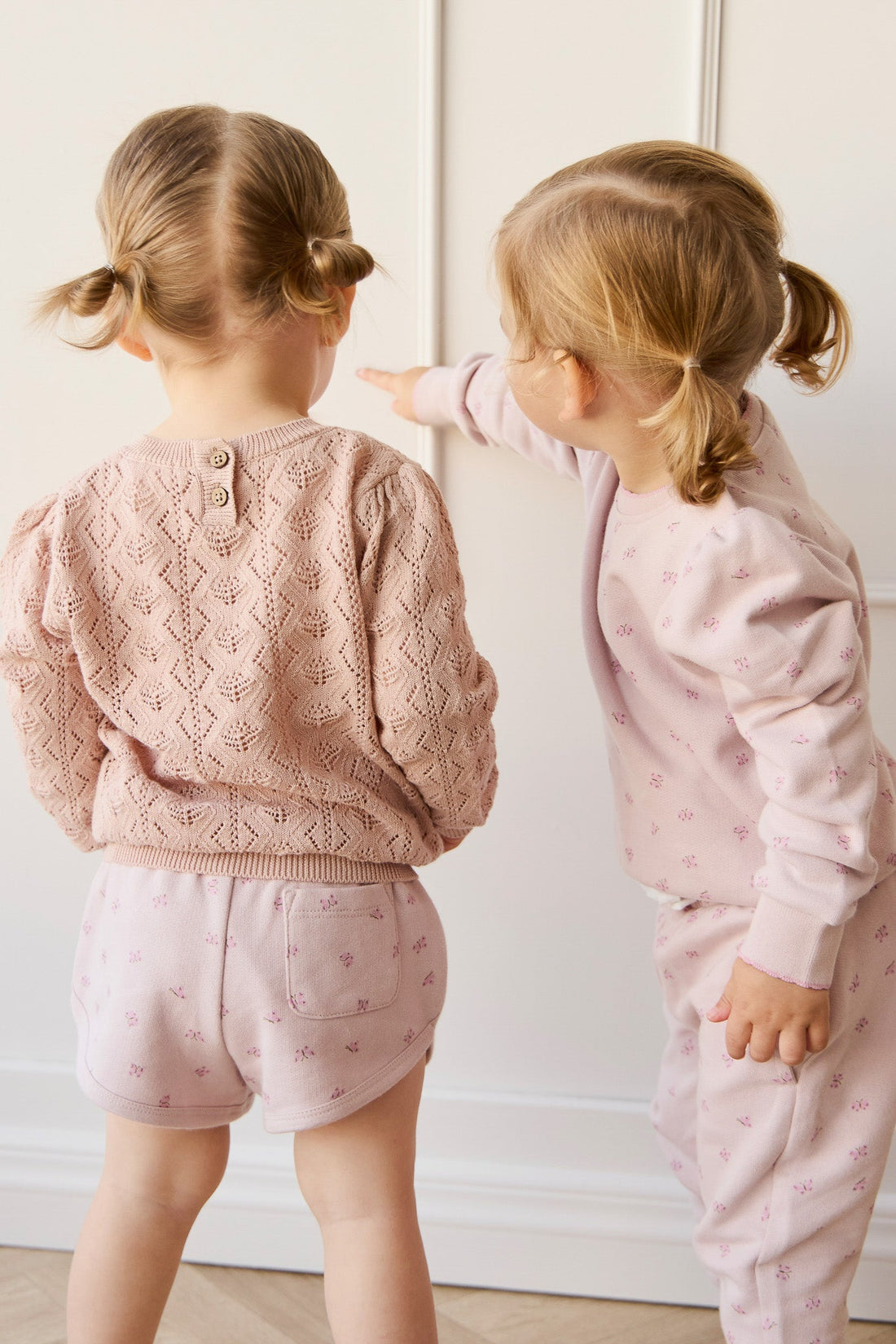 Mila Jumper - Chalky Pink Childrens Jumper from Jamie Kay Australia