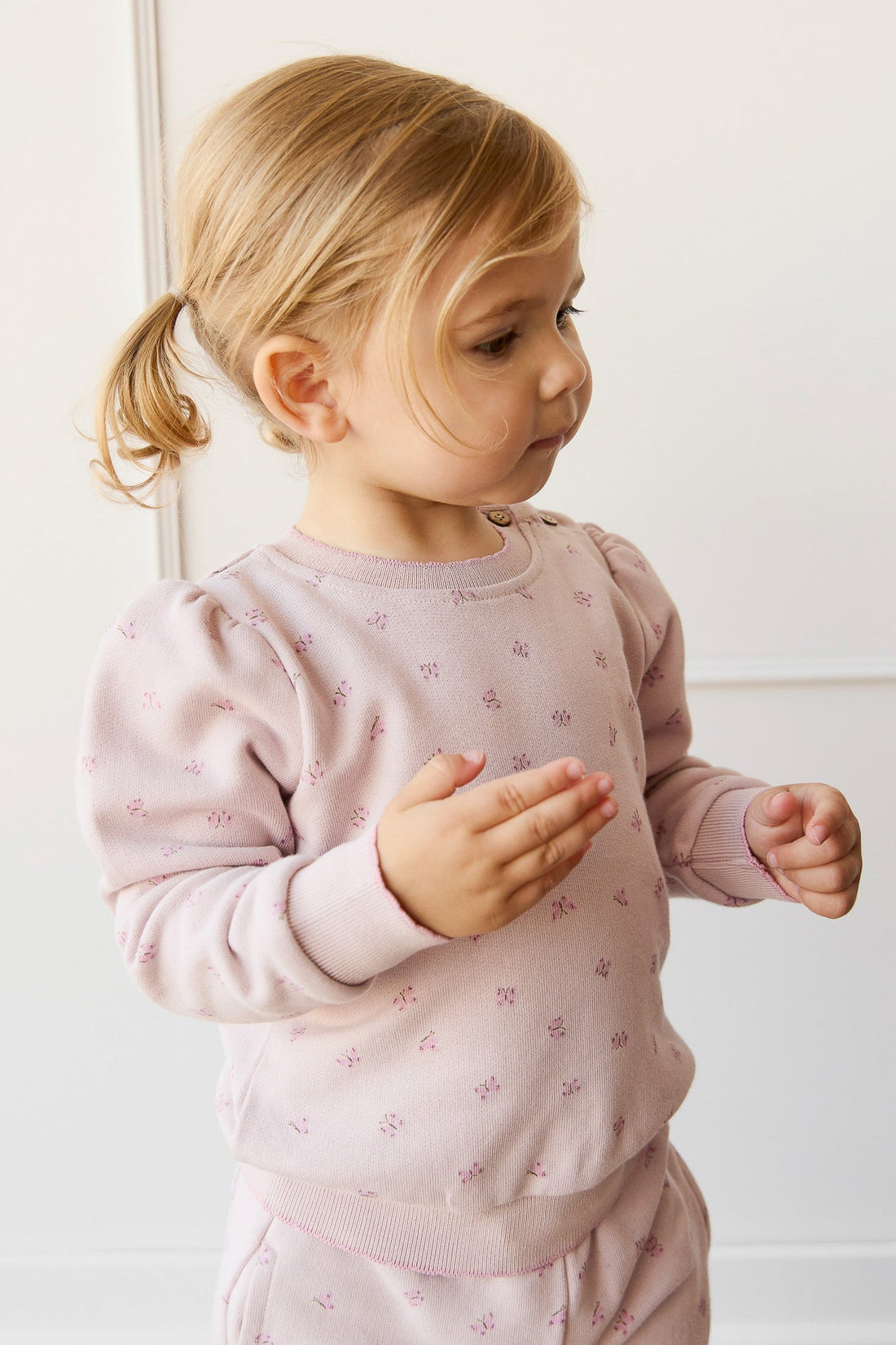 Organic Cotton Monroe Sweatshirt - Little Wings Childrens Top from Jamie Kay Australia