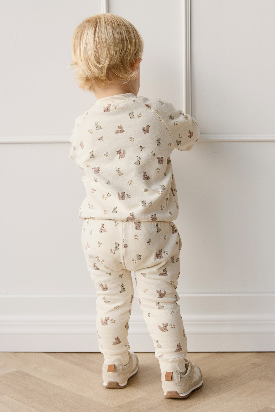 Organic Cotton Flynn Track Pant - Forest Friends Childrens Pant from Jamie Kay Australia