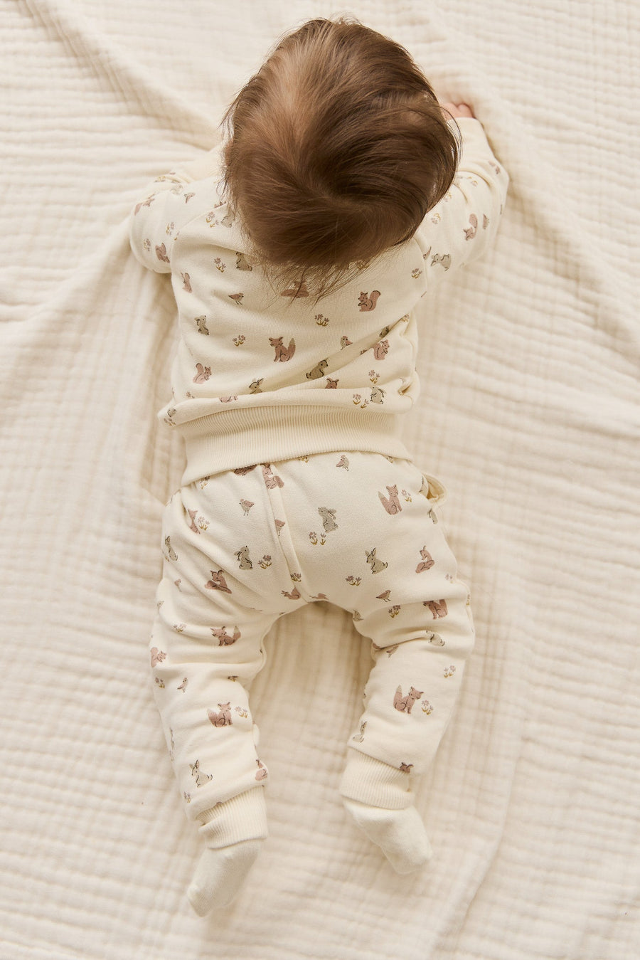 Organic Cotton Flynn Track Pant - Forest Friends Childrens Pant from Jamie Kay Australia