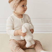 Organic Cotton Everyday Legging - Chloe Pink Tint Childrens Legging from Jamie Kay Australia