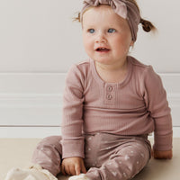 Organic Cotton Everyday Legging - Irina Antler Childrens Legging from Jamie Kay Australia