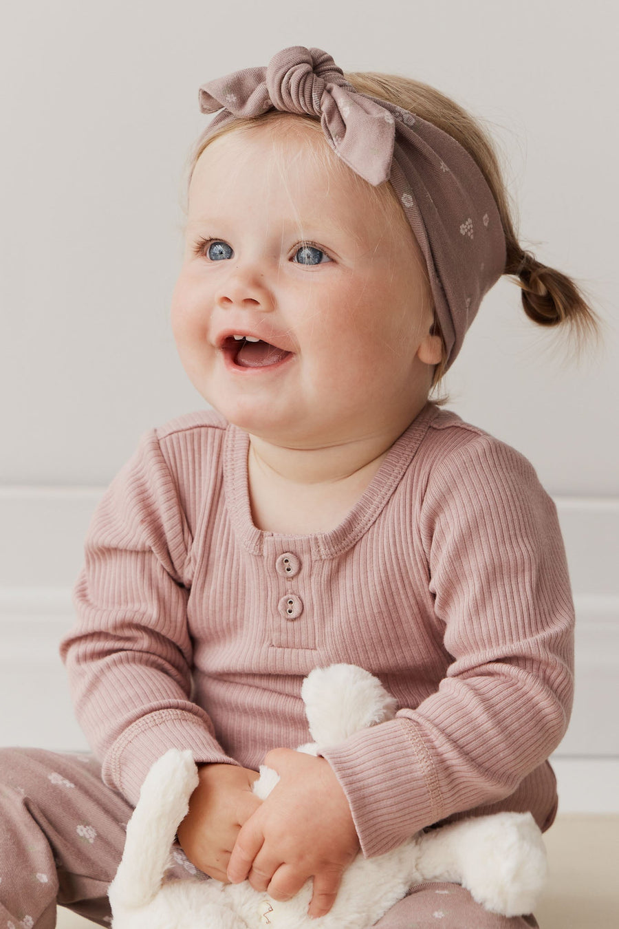 Organic Cotton Headband - Irina Antler Childrens Headband from Jamie Kay Australia