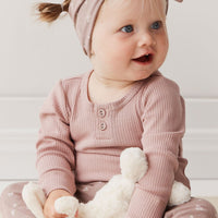 Organic Cotton Headband - Irina Antler Childrens Headband from Jamie Kay Australia