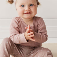 Organic Cotton Everyday Legging - Irina Antler Childrens Legging from Jamie Kay Australia