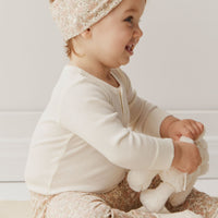 Organic Cotton Everyday Legging - Chloe Egret Childrens Legging from Jamie Kay Australia