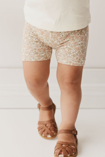 Organic Cotton Everyday Bike Short - Chloe Egret Childrens Short from Jamie Kay Australia