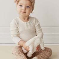 Organic Cotton Everyday Legging - Chloe Pink Tint Childrens Legging from Jamie Kay Australia